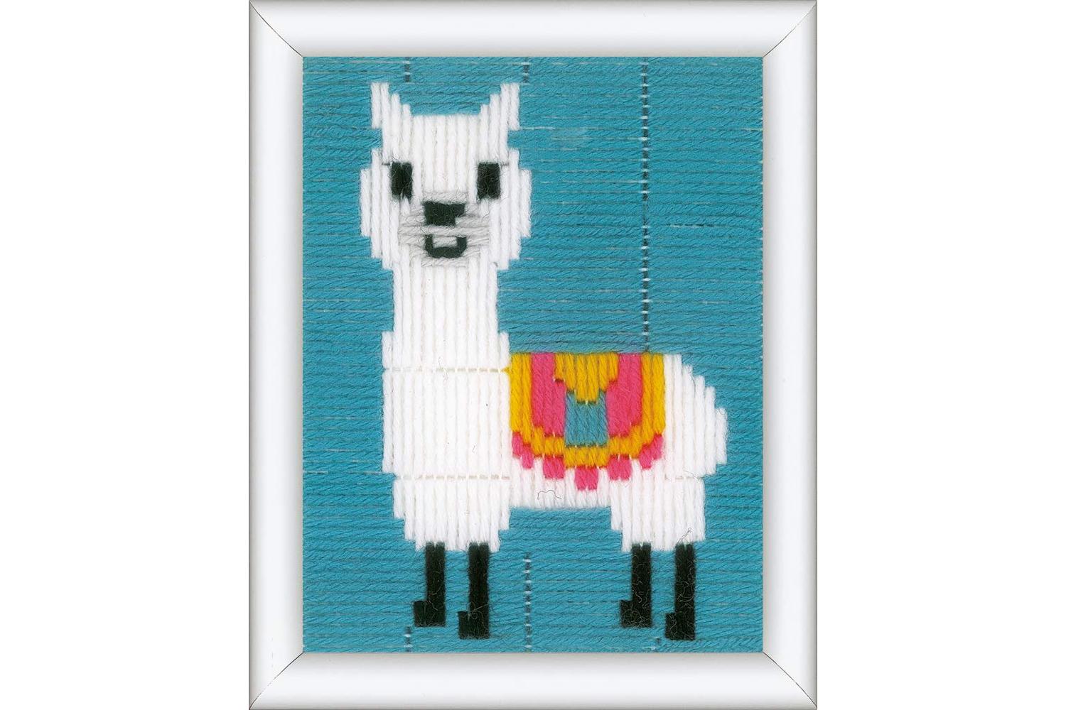 Vervaco Gro-pn-0173595 - Ls Llama - Long Stitch Kit Llama - 