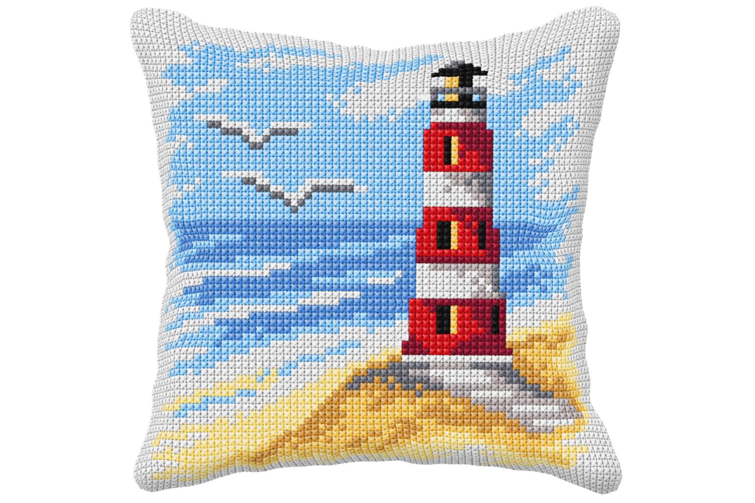 Orchidea Gro-orc.99026 - Cushion Lighthouse - Cross Stitch K