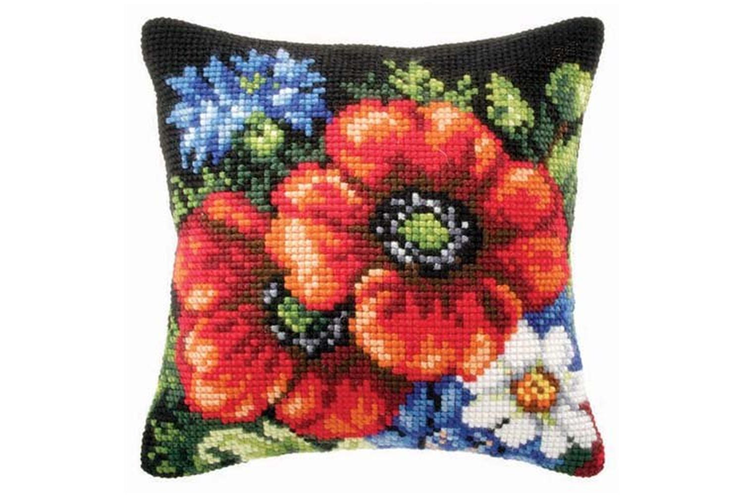 Orchidea Gro-orc.9116 - Cross Stitch Kit Cushion Large Wildf