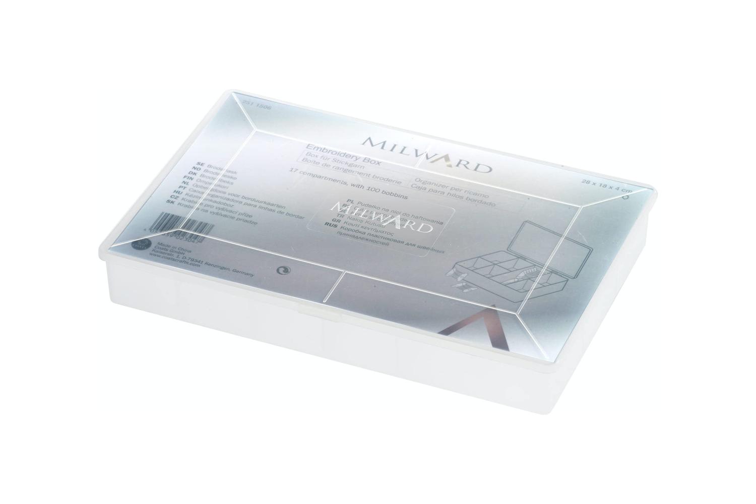 Milward Gro-2511506 - Embroidery Box Lrg - Embroidery Box La