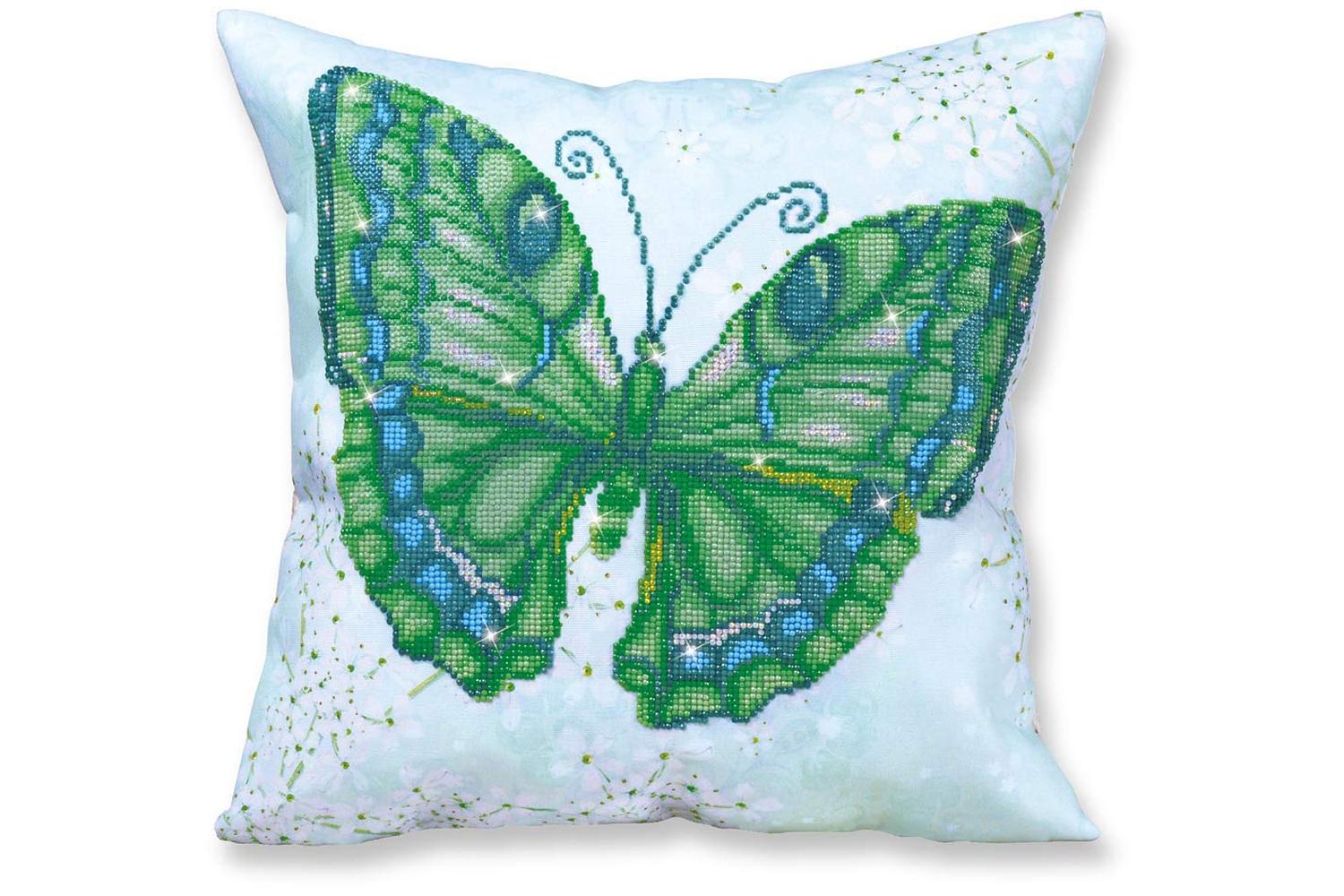 Diamond Dotz Gro-dd16.008 - Papillon Vert - Diamond Painting
