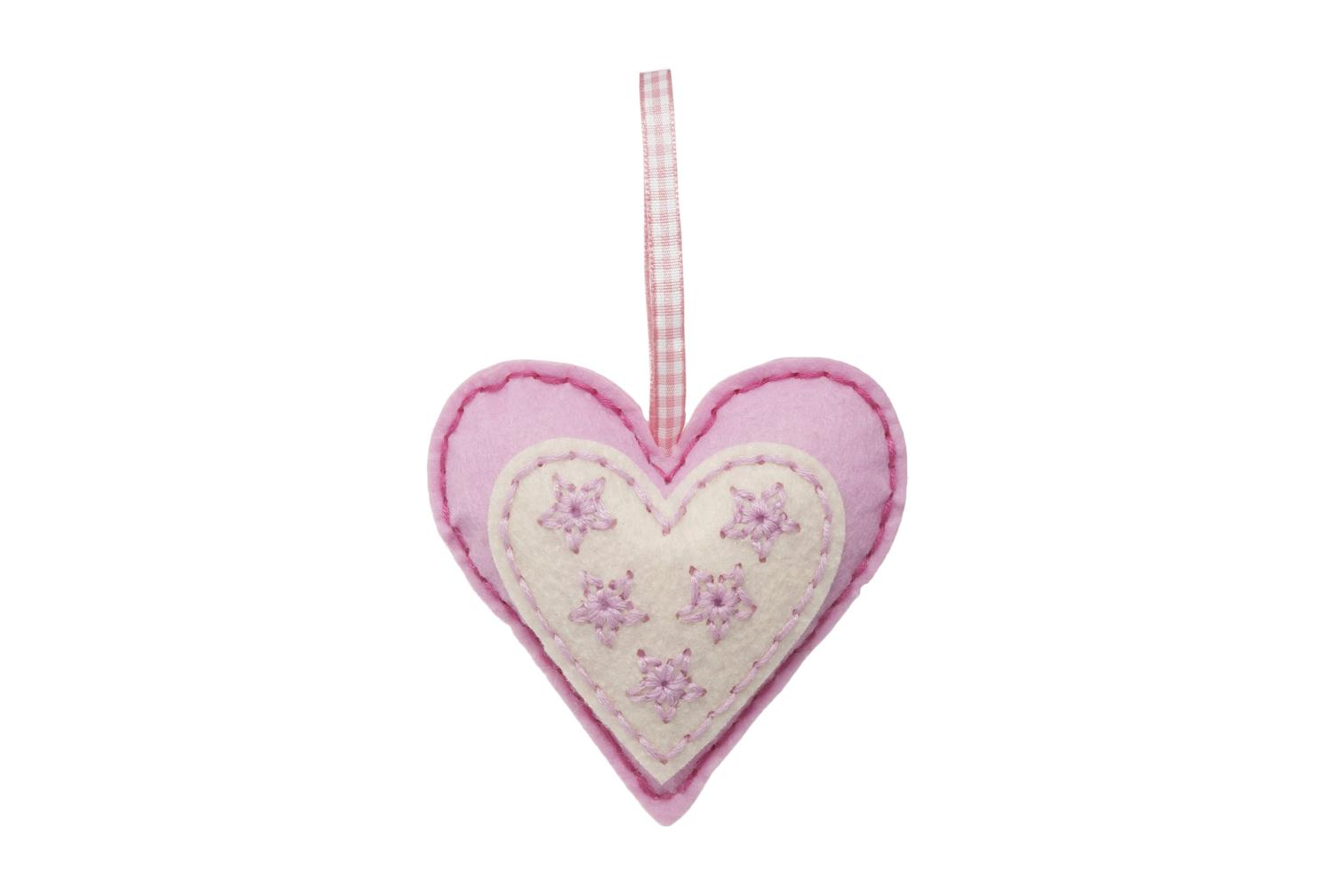 Trimits Gro-gck016 - Felt Kit Heart - Felt Decoration Kit He