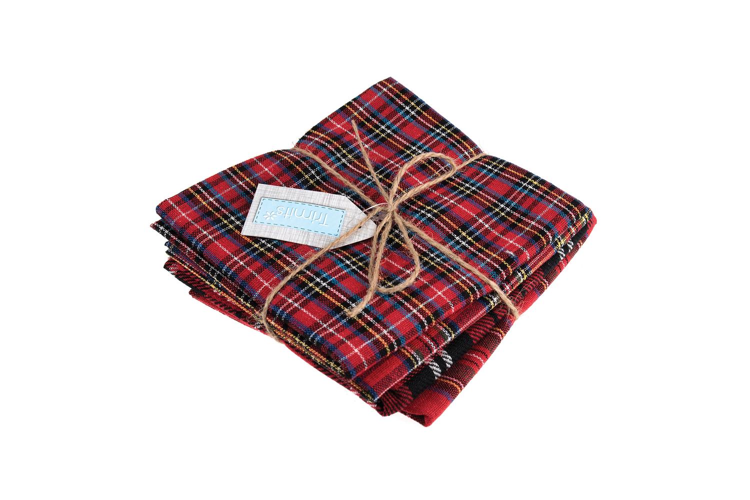 Trimits Gro-gtc143 - Fq Pack Tartan - Fabric Fat Quarters Ta