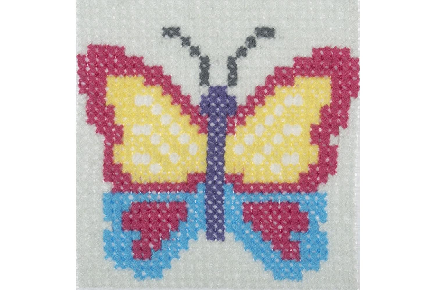 Trimits Gro-gcs92 - Xstitch Butterfly - Counted Cross Stitch