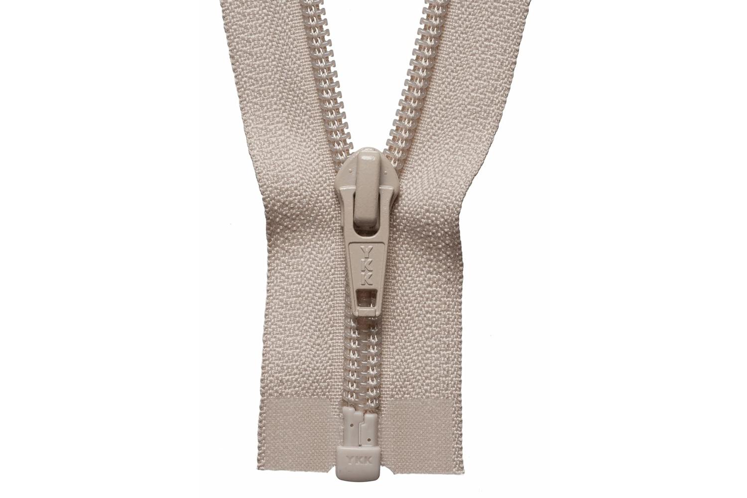 Ykk Gro-y225\572 - Nylon Oe Zip 25cm - Nylon Open End Zip 25