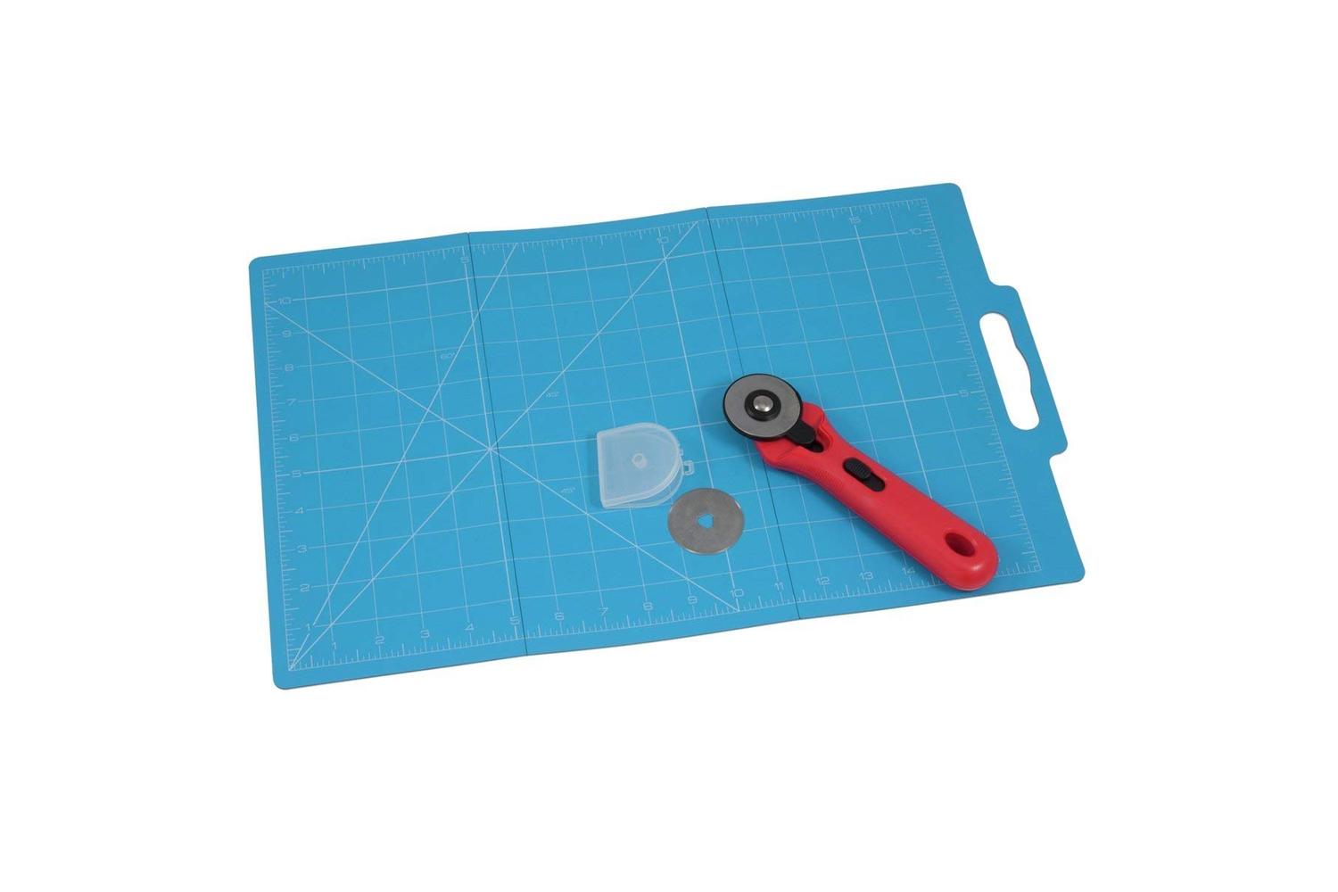 Trimits Gro-je36 - Folding Mat 30 X 45cm With Rotary Cutter 