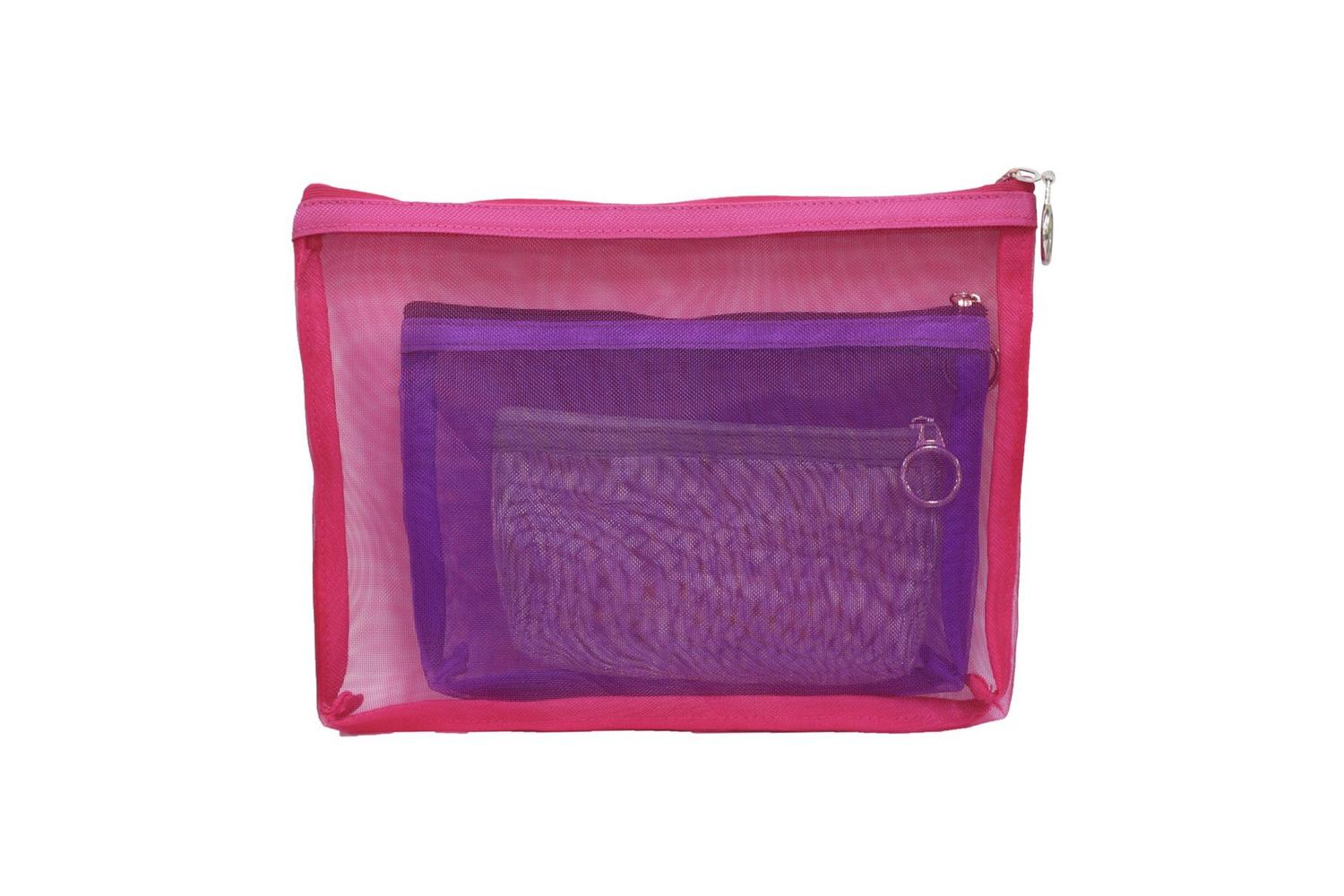 Knitpro Gro-kp12076 - Mesh Pouches Zipper - Vibrance Mesh Zi