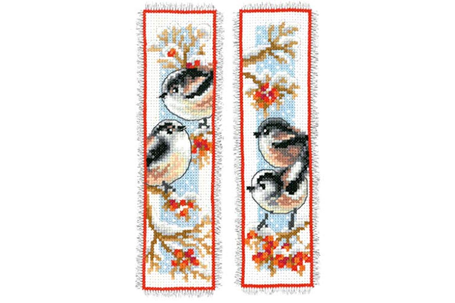 Vervaco Gro-pn-0163595 - Bmark Ltailed Tits - Counted Cross 