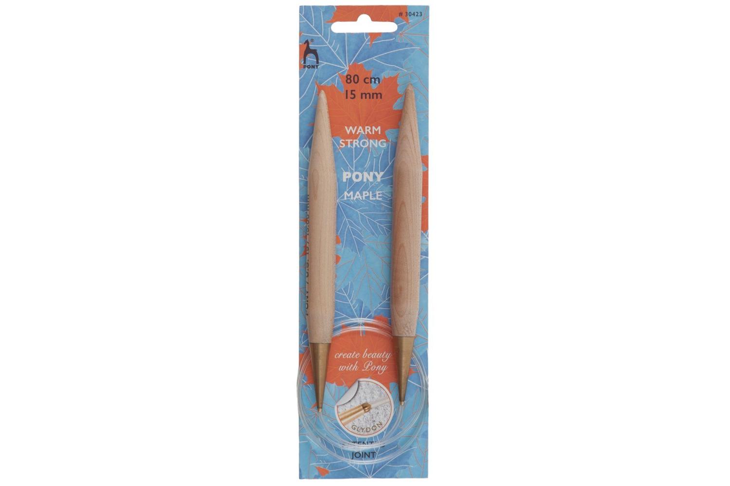Pony Gro-p30423 - Maple Ckp 80cmx1500 - Knitting Pins Circul