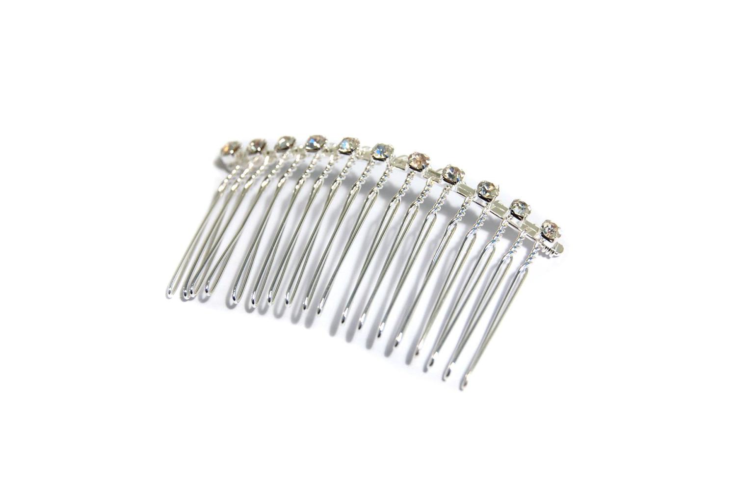 Occasions Gro-b2056 - Hair Comb Diamond Metal 35 X 74cm Pack