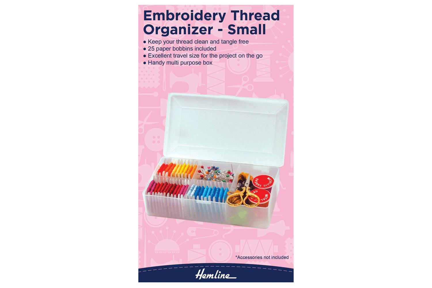 Hemline Gro-h3003.s - Hl Floss Box Small - Embroidery Thread