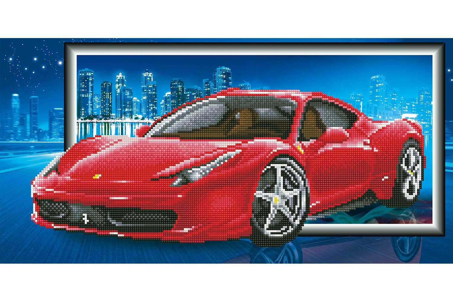 Diamond Dotz Gro-dd9.026 - Vroom - Diamond Painting Kit Vroo