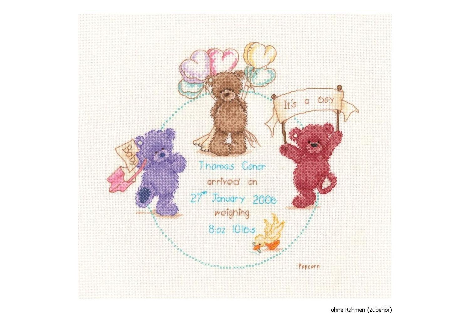 Vervaco Gro-pn-0011205 - Celebration Birth - Counted Cross S