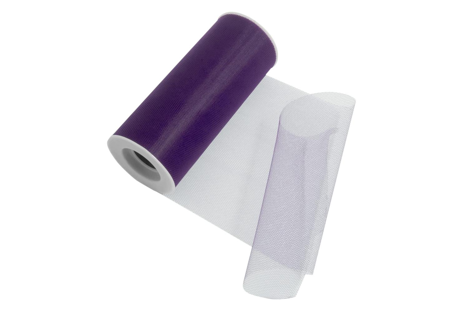 Occasions Gro-r411plm - Tulle 23mx15cm - Trim Tulle 23m X 15