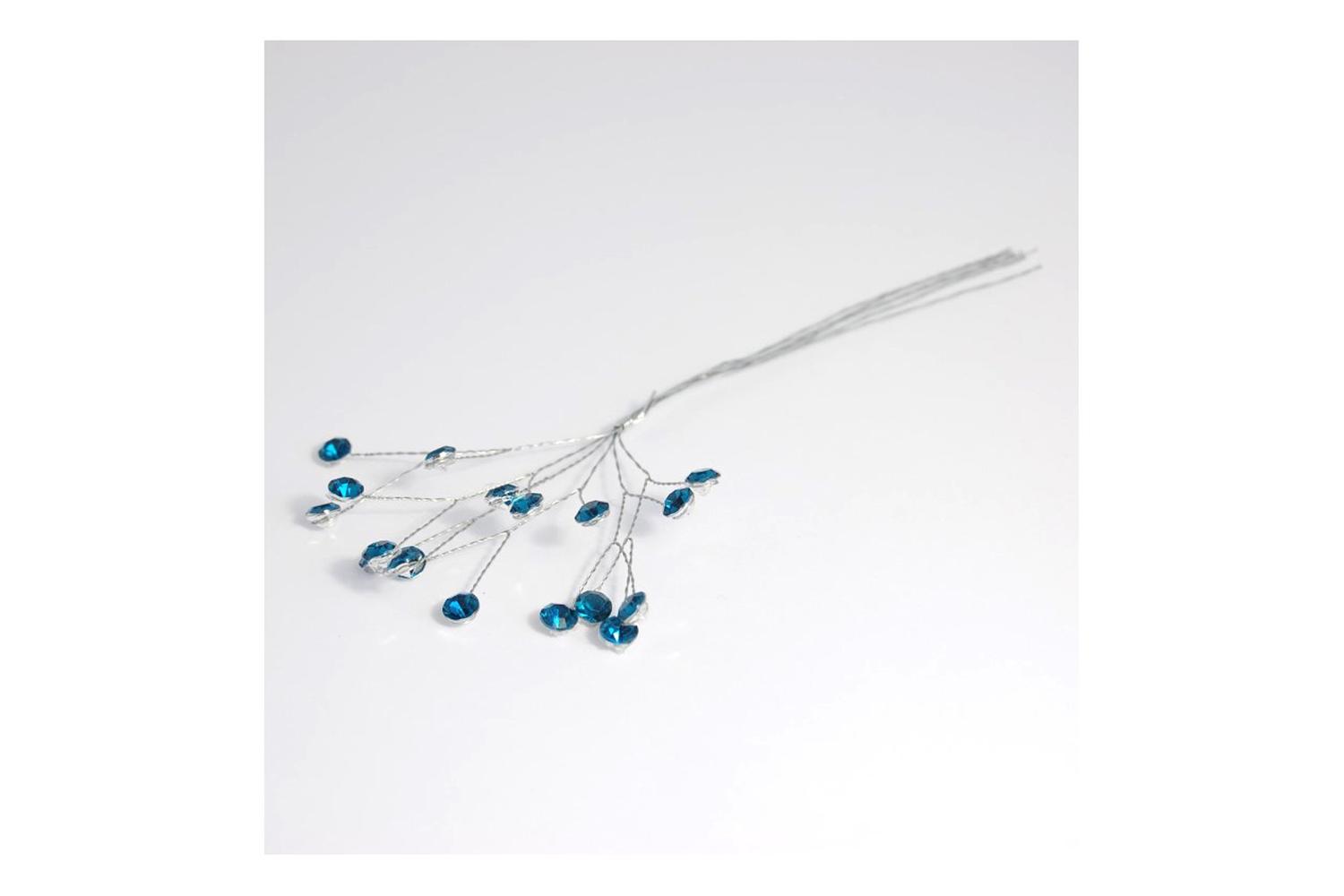 Occasions Gro-b1743tq - Pick Diamante 6mm 3 Stem 6mm Pack Of