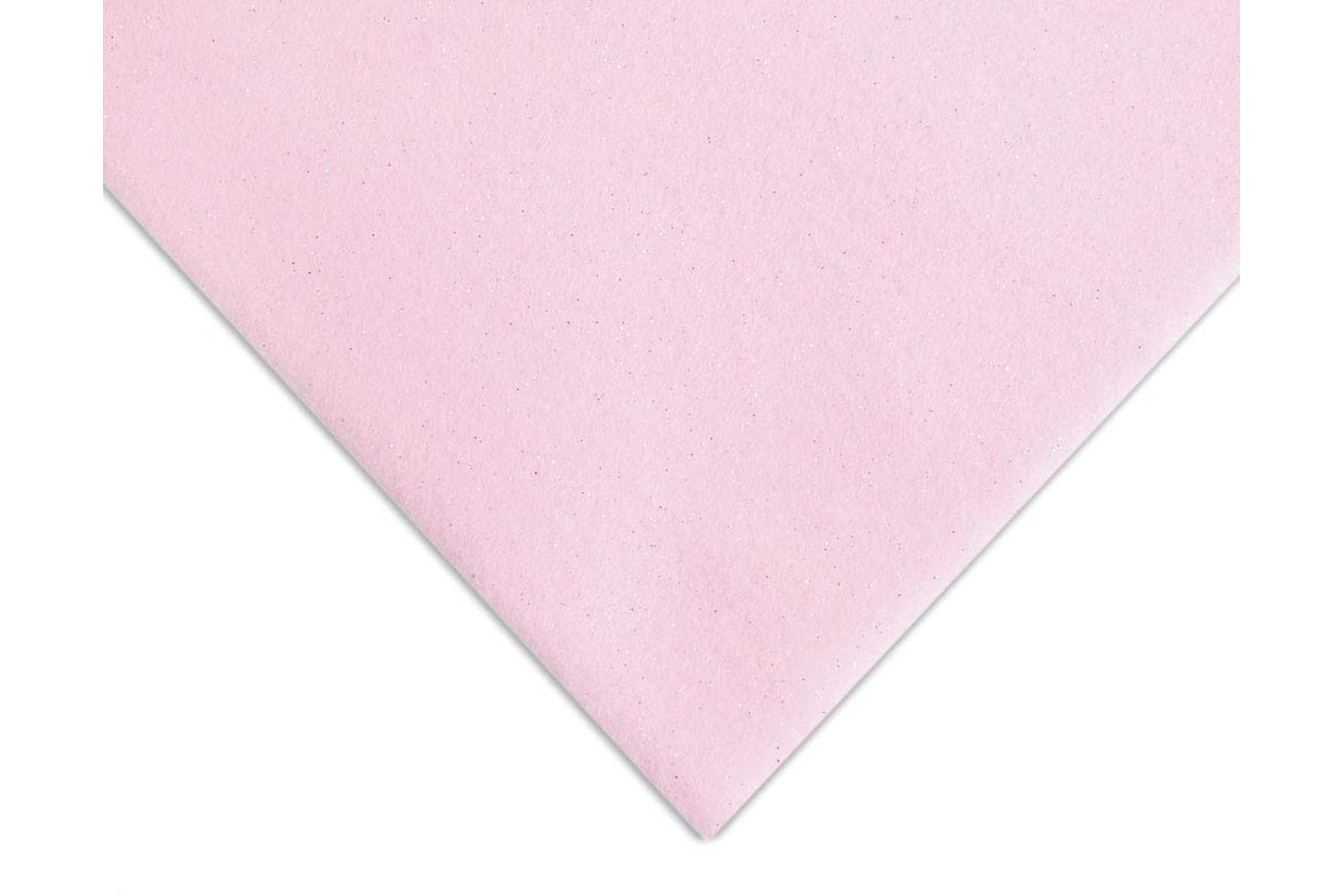 Trimits Gro-af02\30 - Felt Acrylic 23 X 30cm Glitter Pink 10