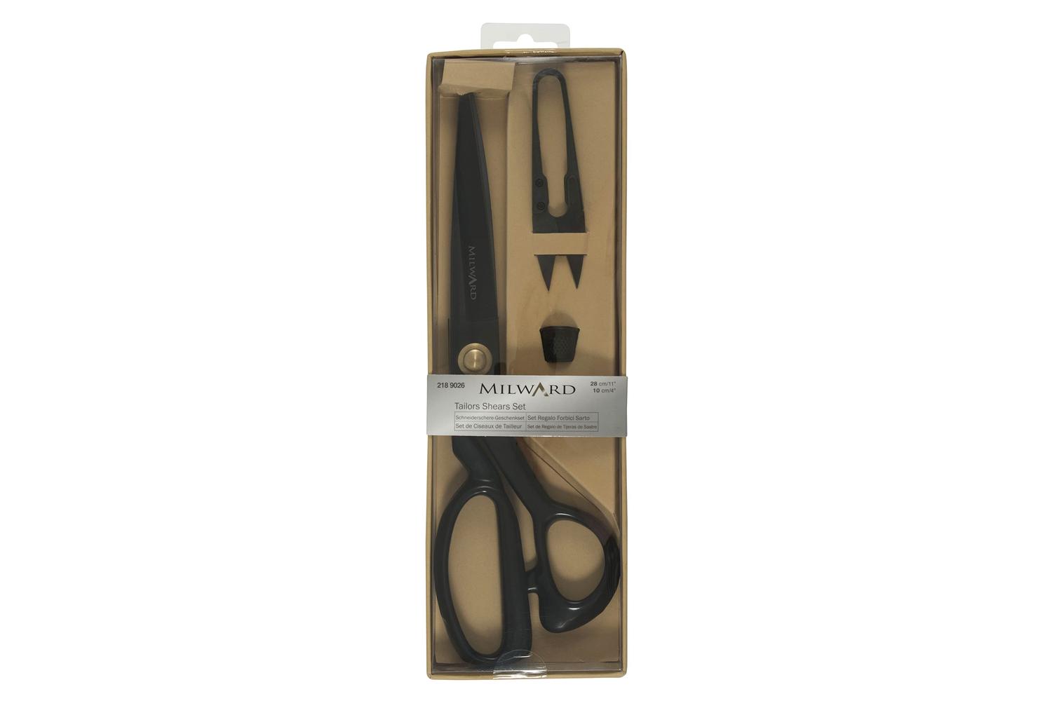 Milward Gro-2189026 - Set Tailors Shears 28cm Thread Snips 1