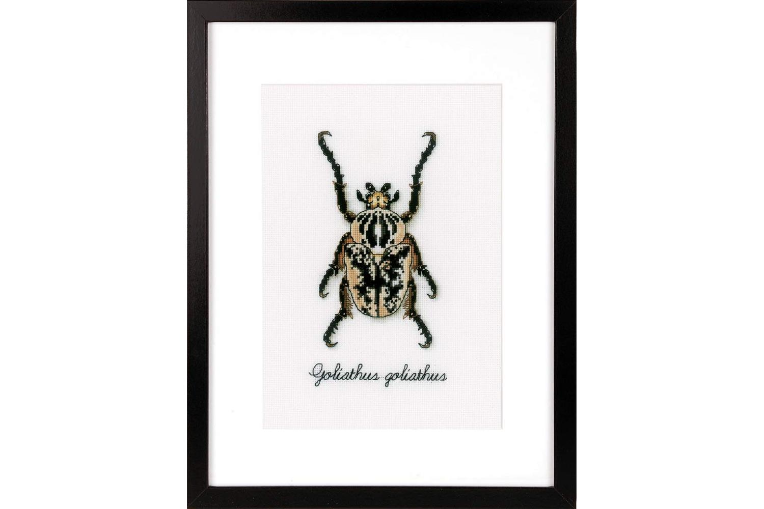 Vervaco Gro-pn-0165400 - Beige Beetle - Counted Cross Stitch