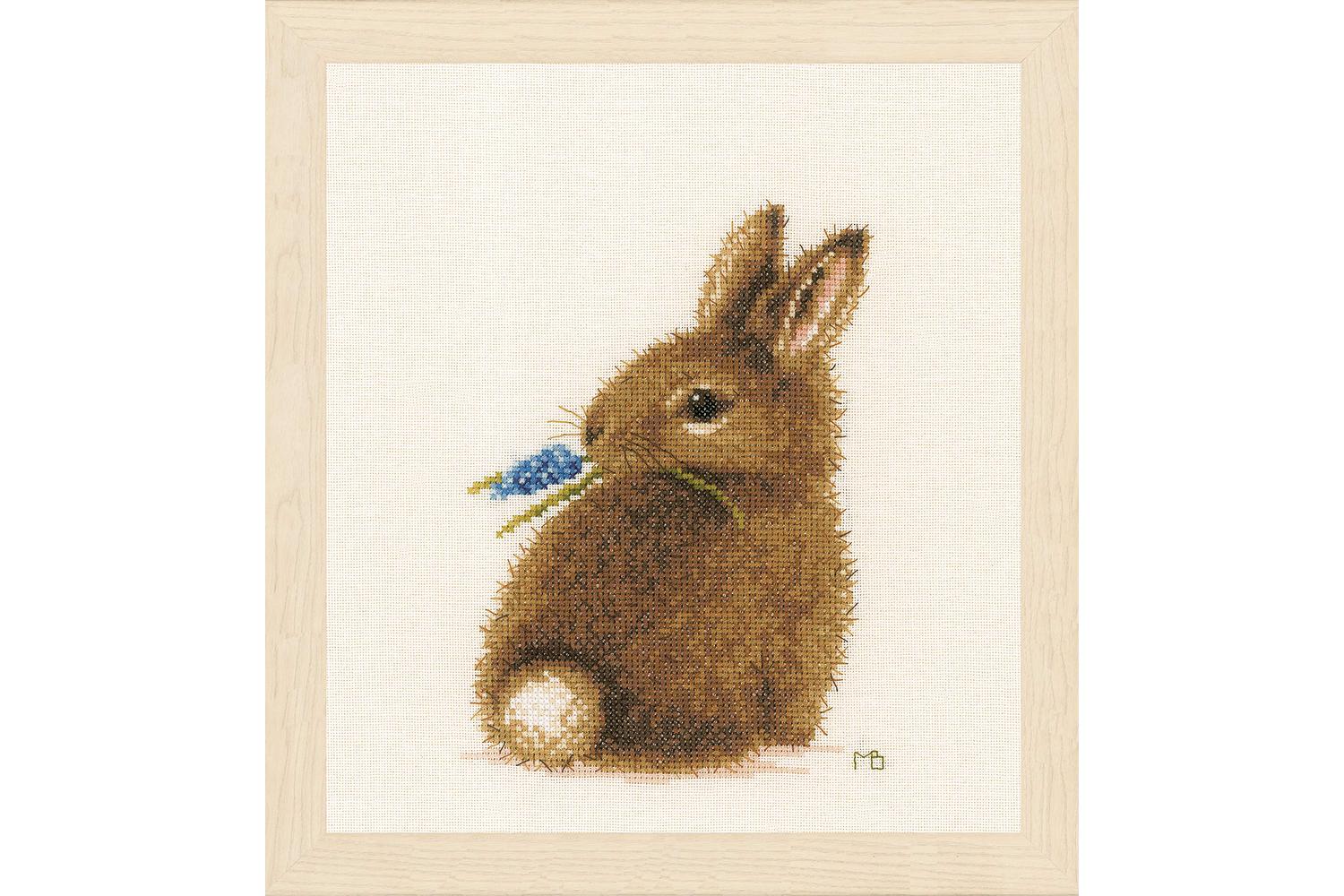 Lanarte Gro-pn-0175627 - Bunny - Counted Cross Stitch Kit Bu