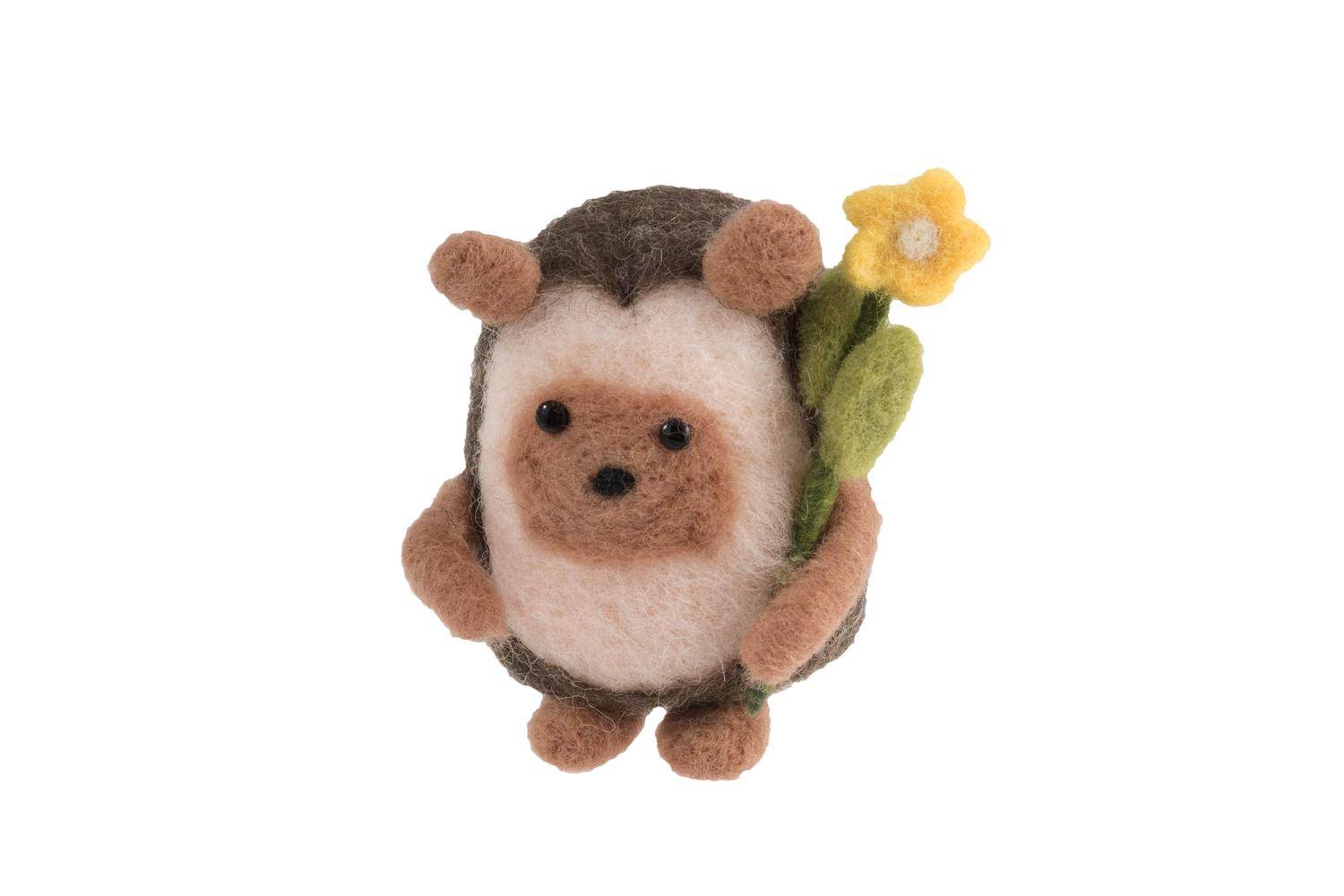 Trimits Gro-tck004 - Nfelting Hedgehog - Needle Felting Kit 