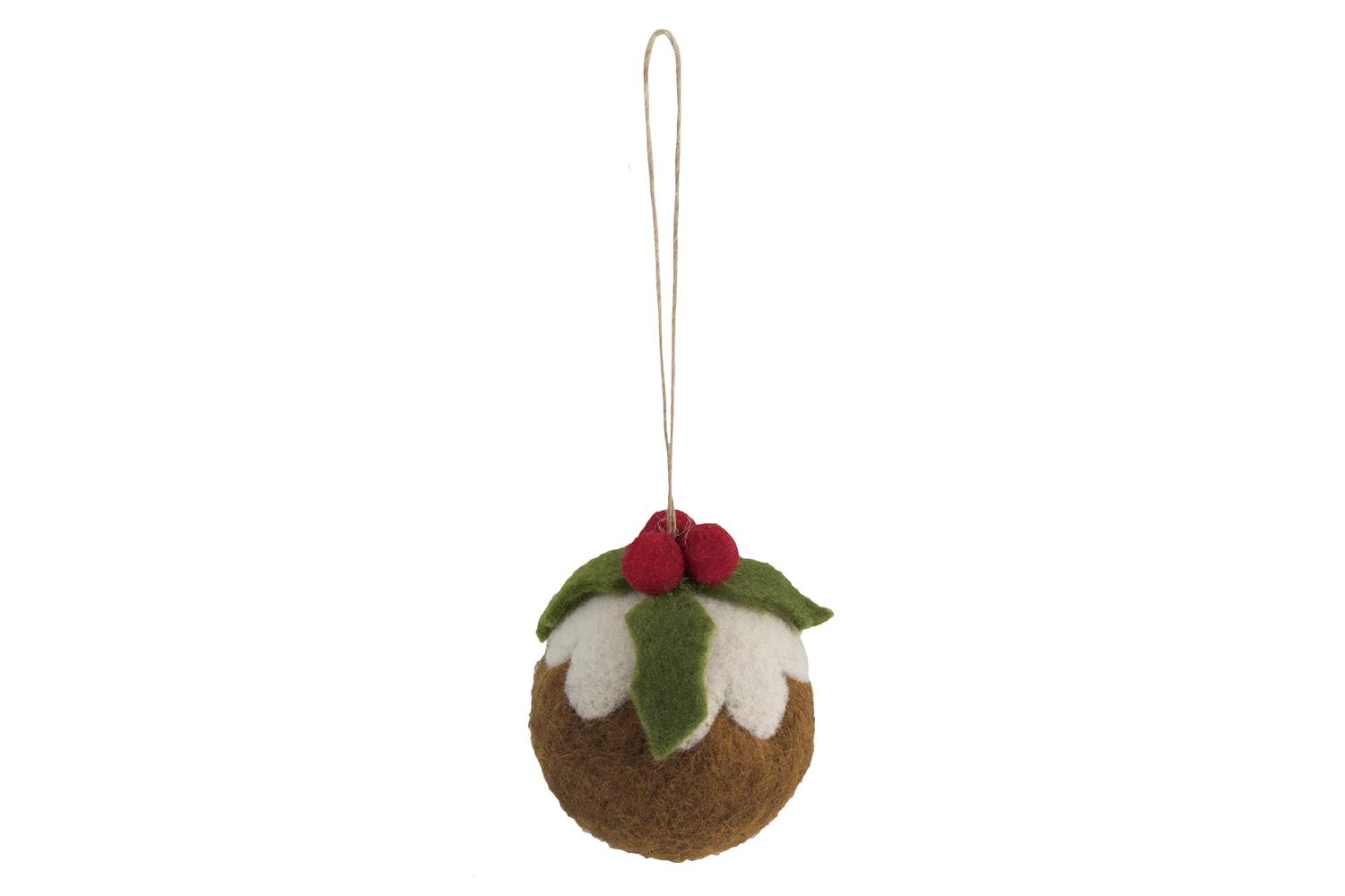 Trimits Gro-tck009 - Nfelting Xmas Pud - Needle Felting Kit 