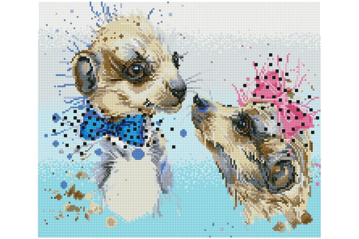 Diamond Dotz Gro-dd9.030 - Meerly Love - Diamond Painting Ki