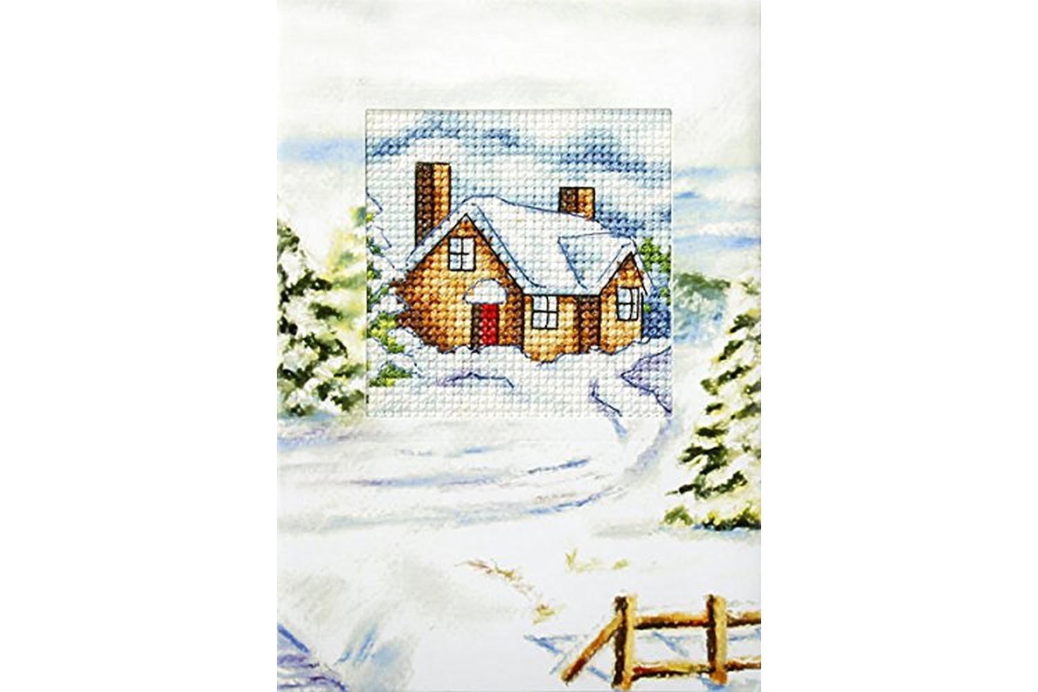 Orchidea Gro-orc.6208 - Cross Stitch Kit Greetings Card Hous