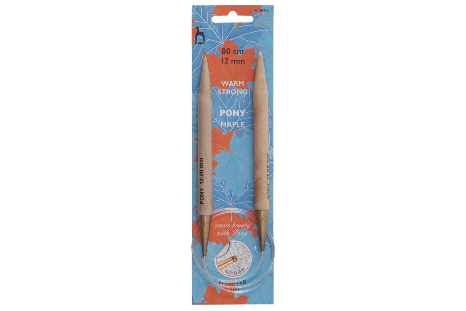 Pony Gro-p30421 - Maple Ckp 80cmx1200 - Knitting Pins Circul