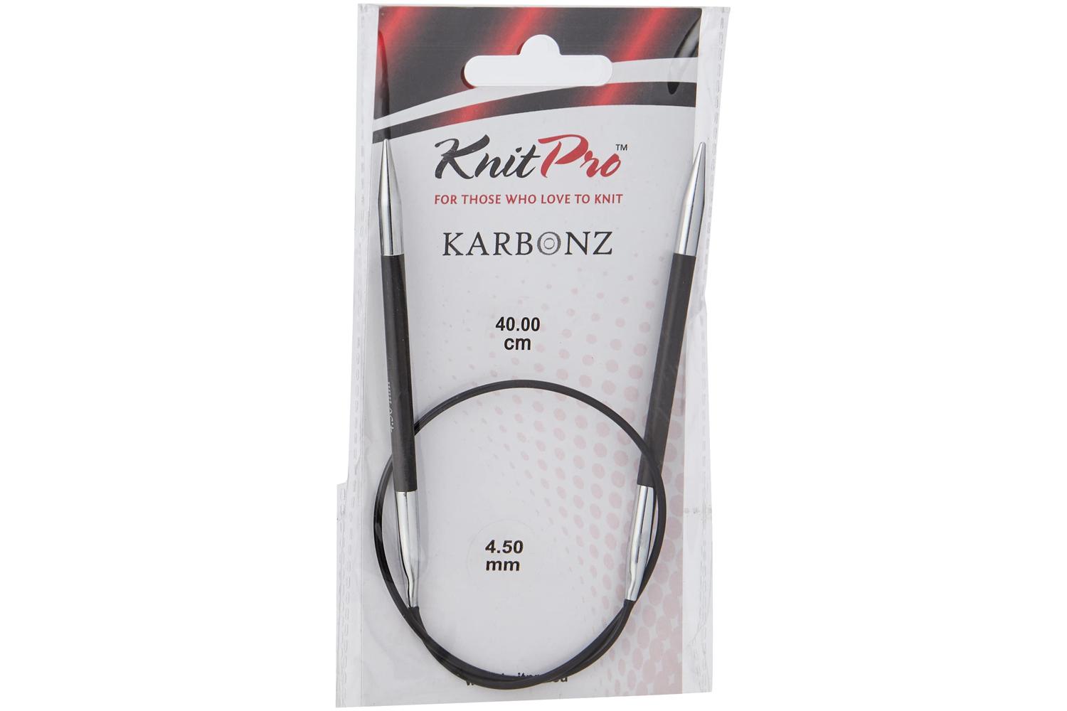 Knitpro Gro-kp41149 - Karbonz Knitting Pins Circular Fixed 4