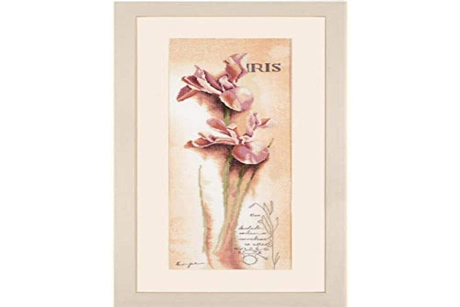 Lanarte Gro-pn-0008049 - Botanical Iris - Counted Cross Stit