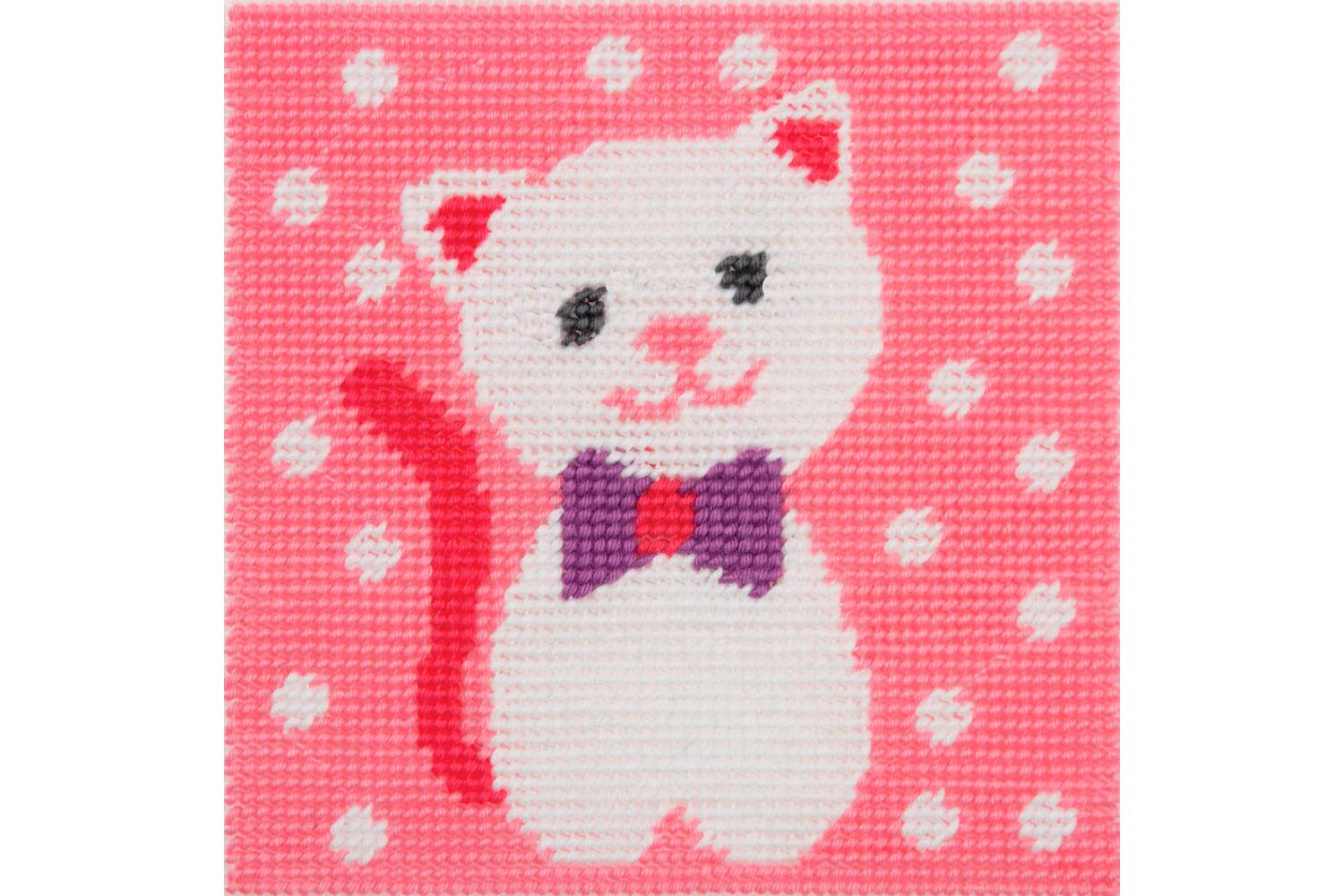 Anchor Gro-3690000\20021 - First Kit Cute Kitty - Tapestry K