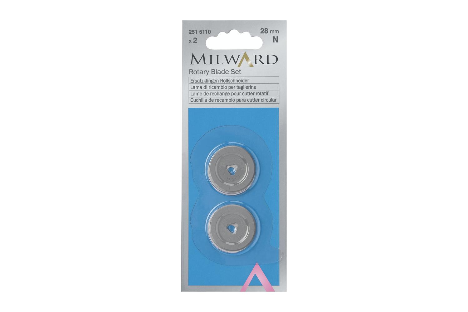 Milward Gro-2515110 - Rblade Set 28mm - Rotary Blade Set 28m
