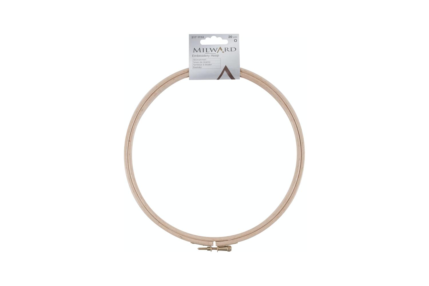 Milward Gro-2171114 - Embroidery Hoop 20cm - Hoop Embroidery