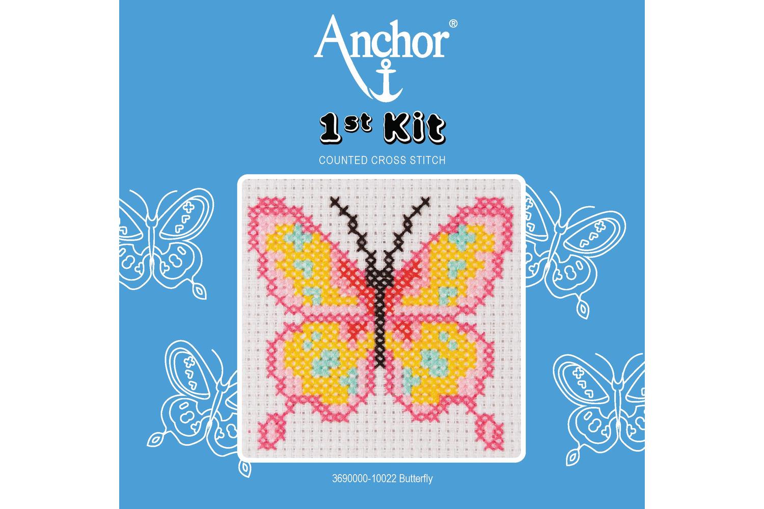 Anchor Gro-3690000\10022 - First Kit Butterfly - Counted Cro