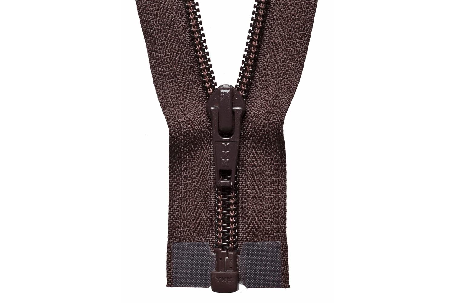 Ykk Gro-y225\570 - Nylon Oe Zip 25cm - Nylon Open End Zip 25