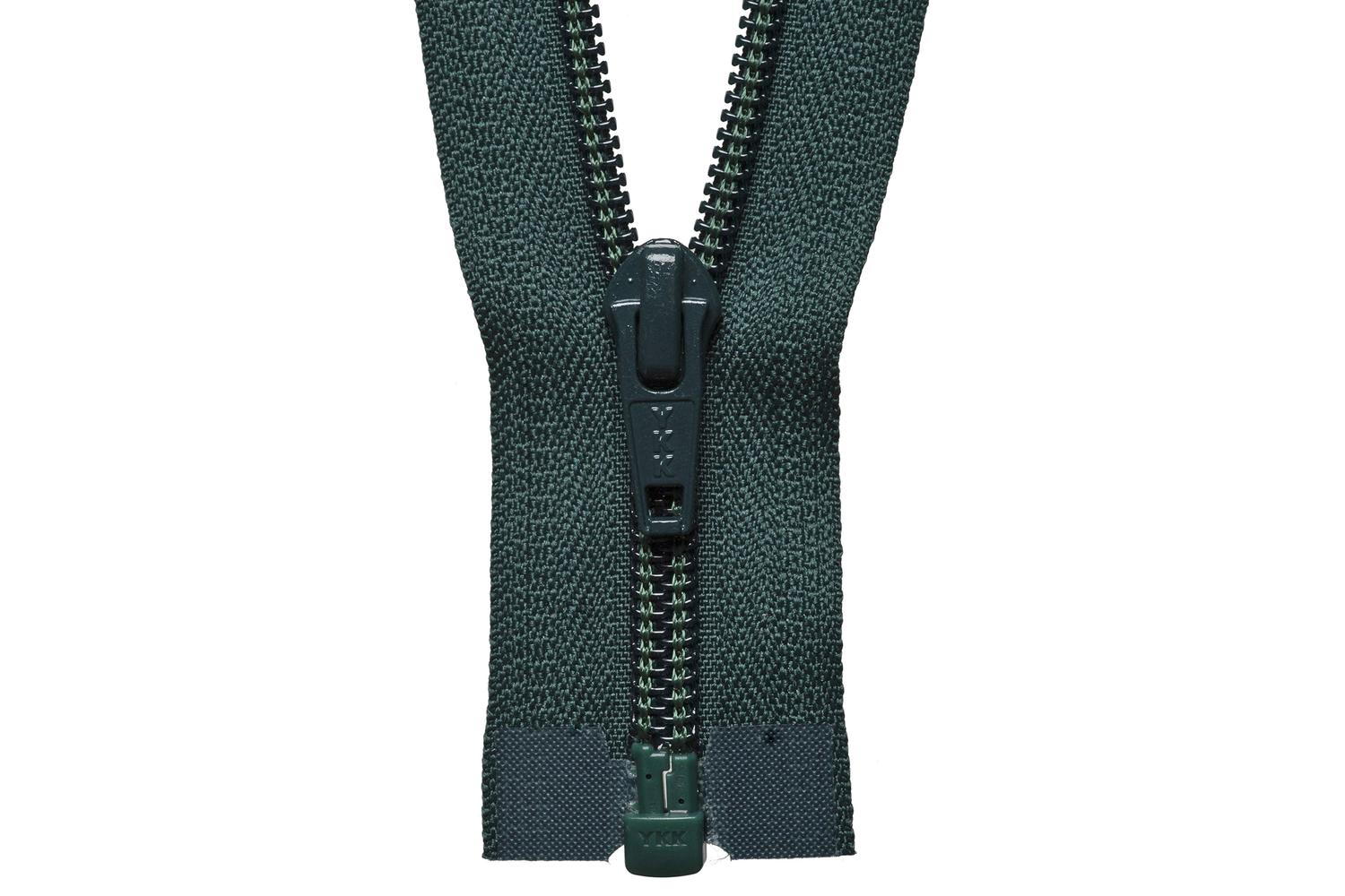 Ykk Gro-y230\890 - Nylon Oe Zip 30cm - Nylon Open End Zip 30