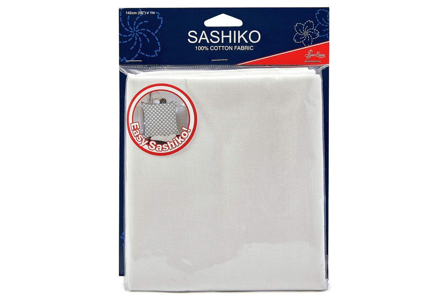 Sew Easy Gro-ers.011 - Fabric 1mx142cm Ivry - Sashiko Cotton