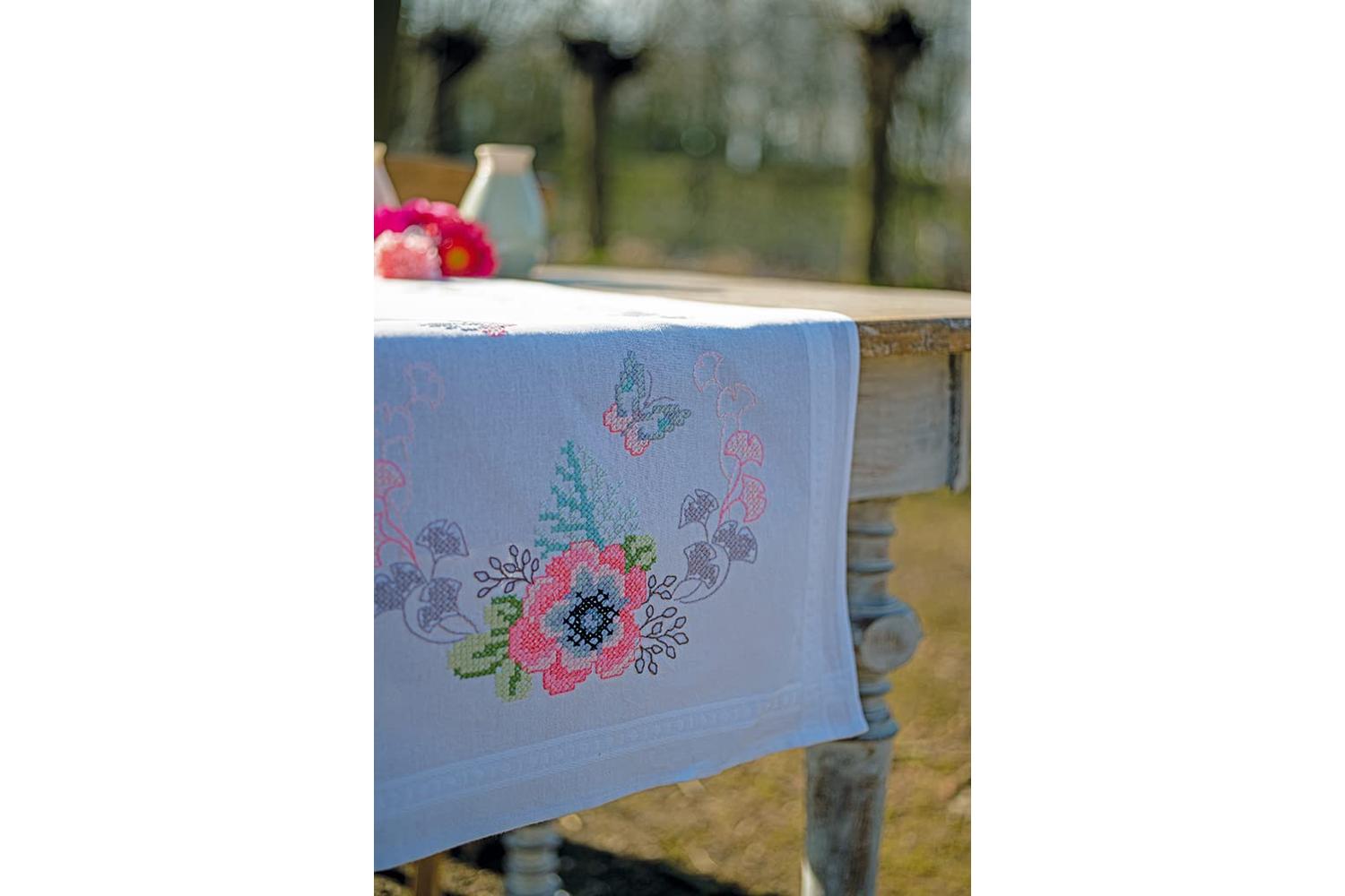 Vervaco Gro-pn-0195363 - Emb Trun Pflowers - Embroidery Kit 