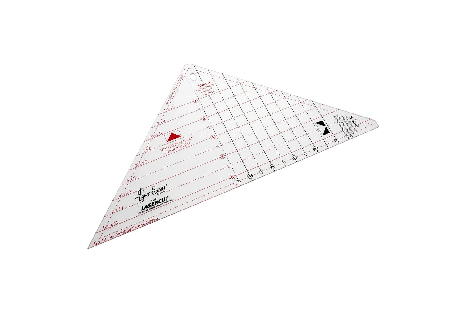 Sew Easy Gro-nl4207 - Tset Star And Geese - Template Patchwo