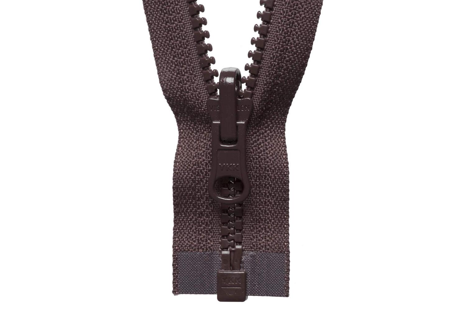 Ykk Gro-y166\570 - Flip Over Zip 66cm - Vislon Flip Over Zip