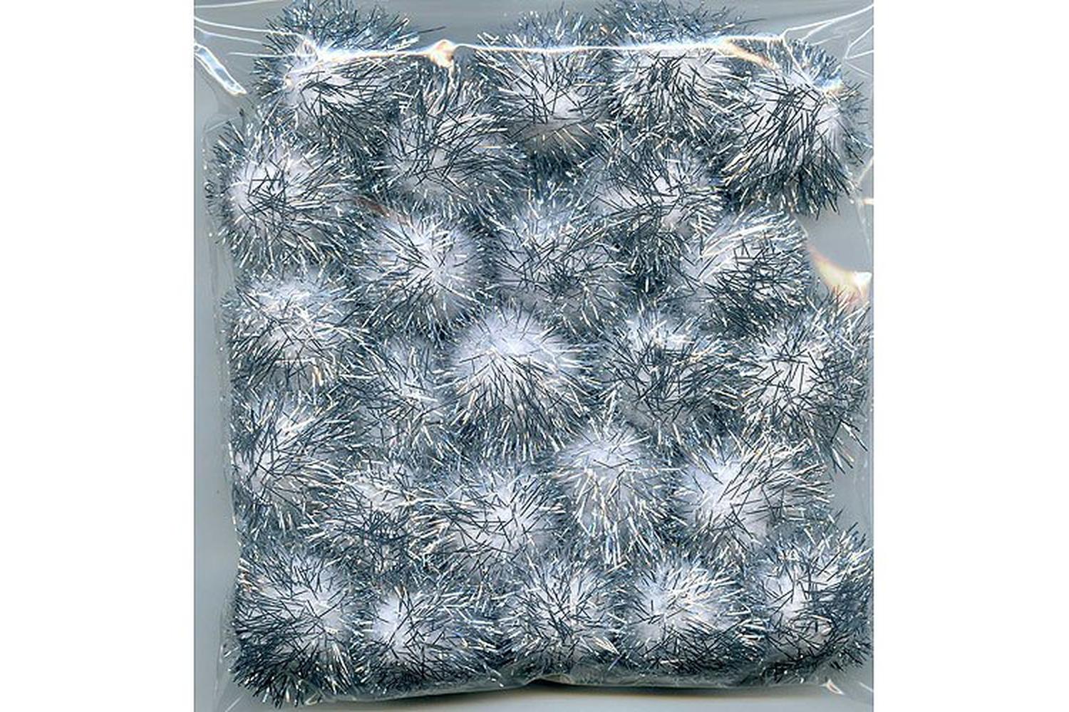 Trimits Gro-pp62 - Pom-poms 1in Pk100 - Pom Poms 25cm Metall