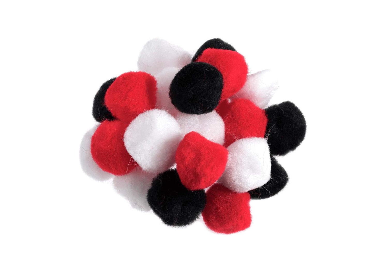 Trimits Gro-pp3a - Pom-poms 1in Pk100 - Pom Poms 25cm Assort