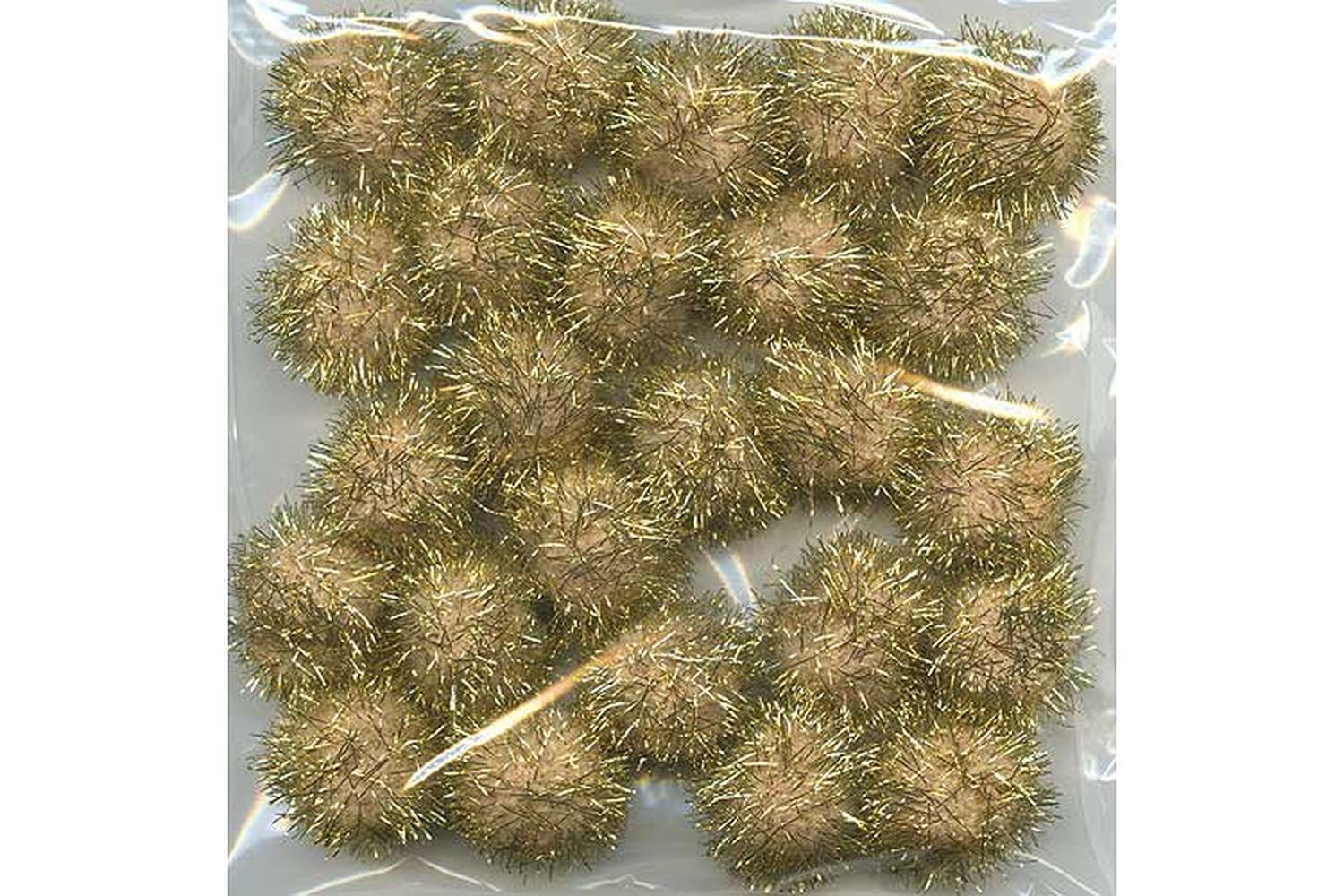 Trimits Gro-pp65 - Pom-poms 1in Pk100 - Pom Poms 25cm Metall