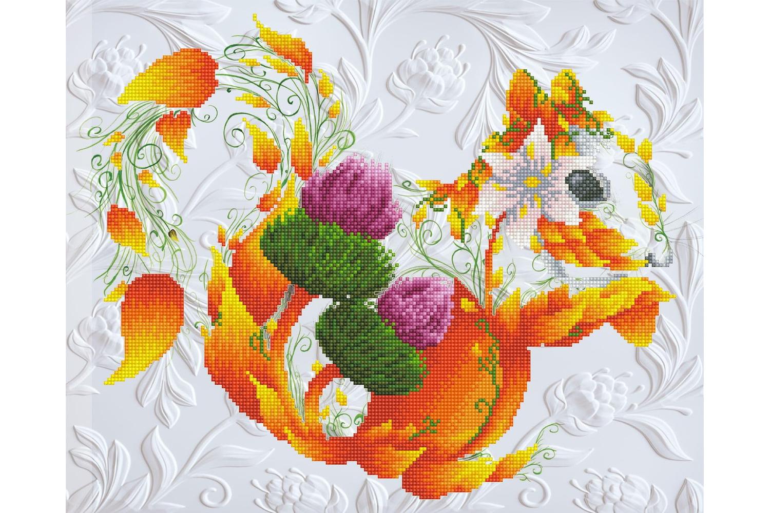 Diamond Dotz Gro-dd9.034 - Scotch Squirrel - Diamond Paintin