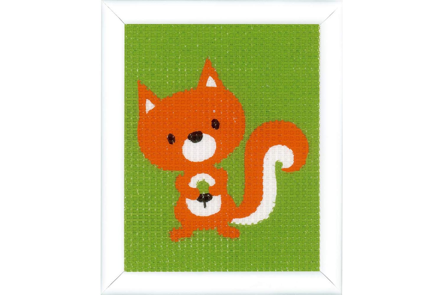 Vervaco Gro-pn-0157758 - Tkit Little Squirrel - Tapestry Kit