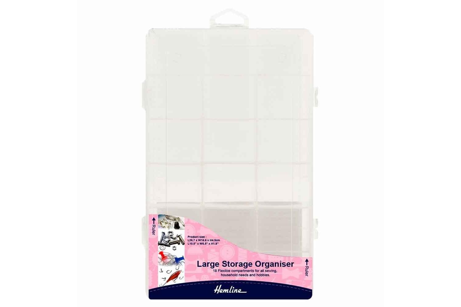 Hemline Gro-m3004.l - Hl Storage Box Large - Plastic Storage