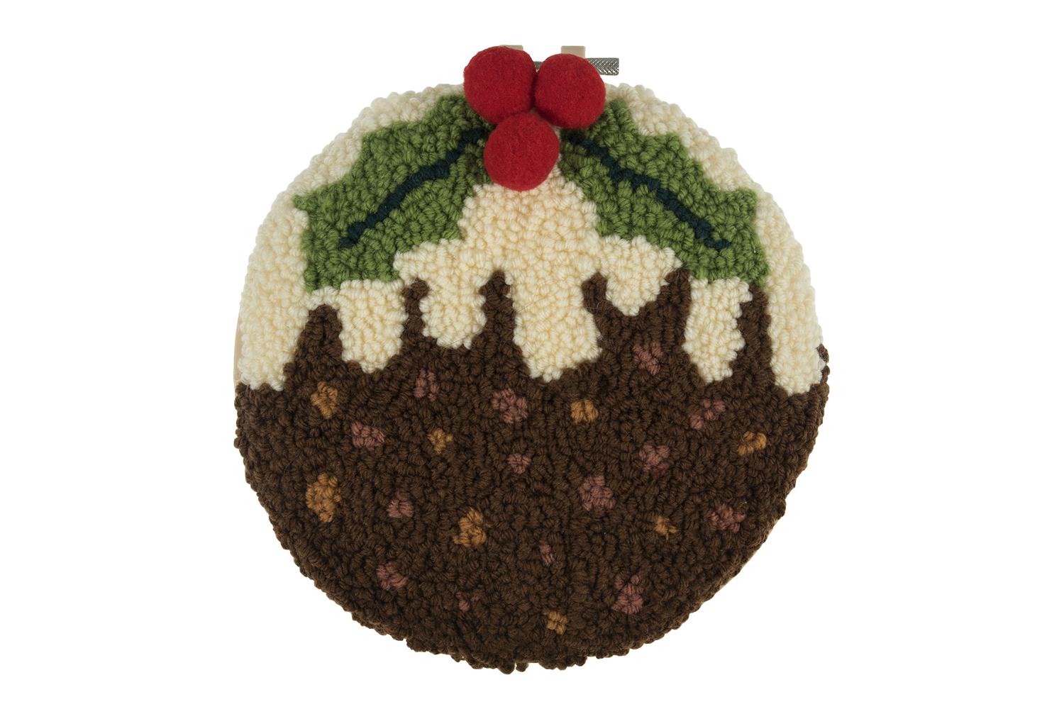 Trimits Gro-gck125 - Punch Needle Kit Yarn And Hoop Christma