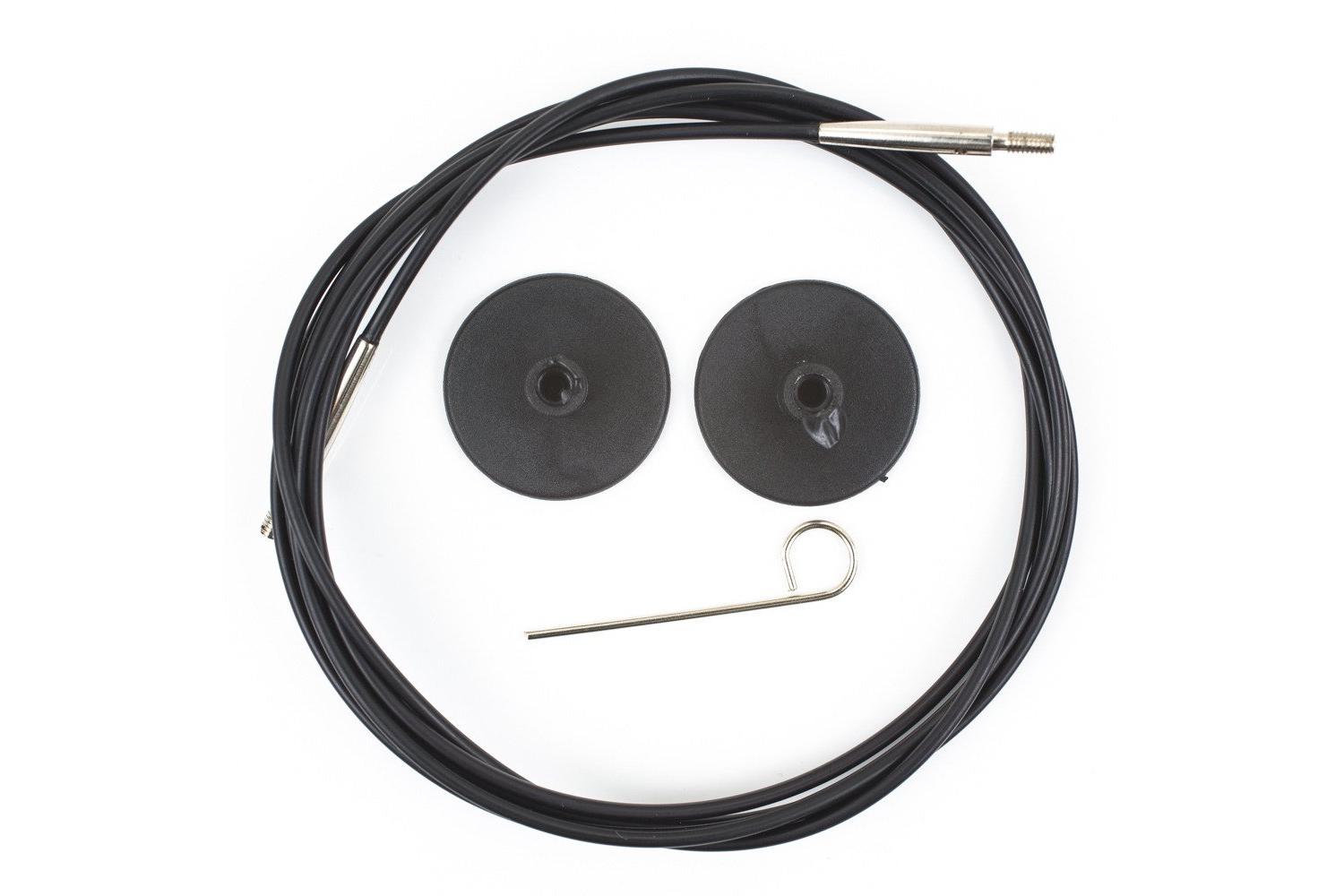 Knitpro Gro-kp10525 - Cable 126cm Black - Cable Circular Int