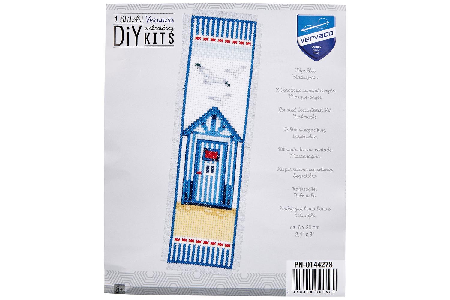 Vervaco Gro-pn-0144278 - Bmark Beach Hut - Counted Cross Sti