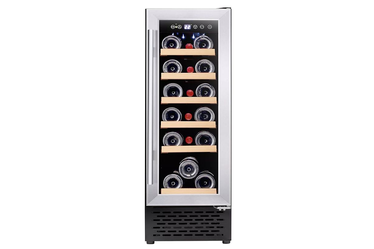 Cata 18 Bottle Capacity Wine Cooler | Stainless Steel | UBSSWC30